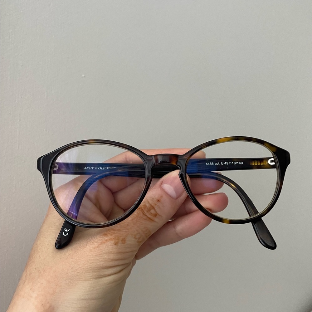 Andy wolf tortoise eyeglasses